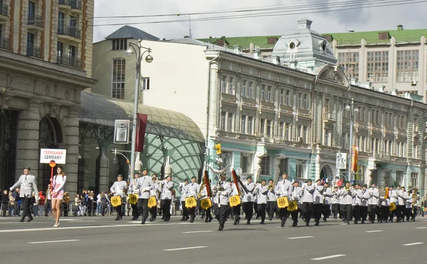 Moscou, festival international des orchestres militaires — Photo