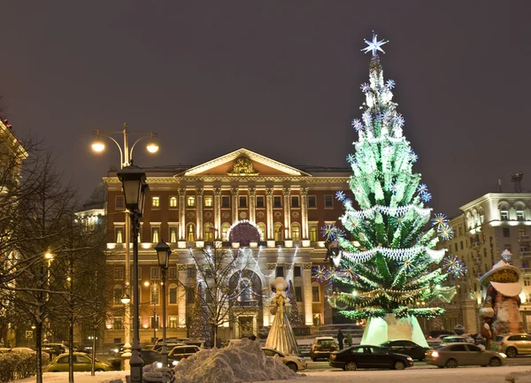 Weihnachtsbaum, Moskau — Stockfoto