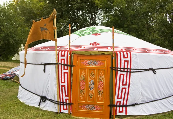 역사적인 축제, tatarian 집 — 스톡 사진