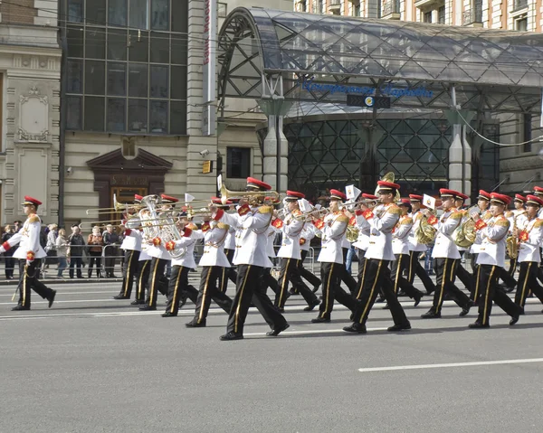 Moskwa, Międzynarodowy Festiwal orkiestr wojskowych — Zdjęcie stockowe