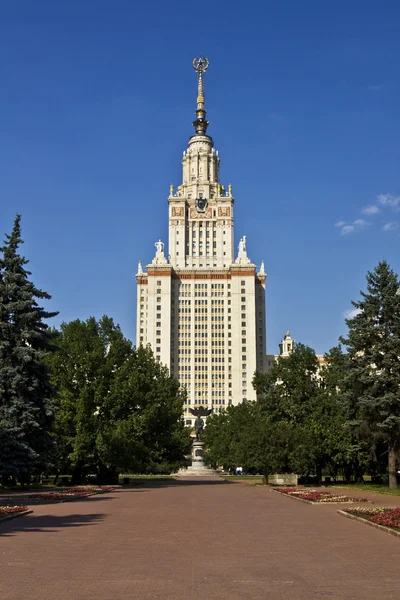 Moskva, University MGU — Stockfoto