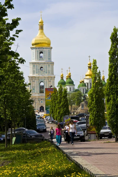 Kijev, Ukrajna, sofiyiskiy székesegyház — Stock Fotó