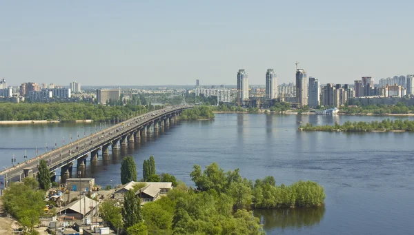 基辅，乌克兰，dnepr 河 — 图库照片