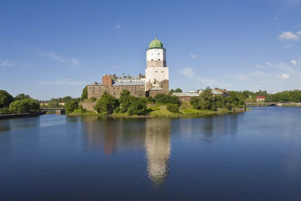 Castello a Vyborg, Russia — Foto Stock