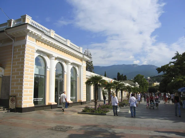 Yalta, Böschung — Stockfoto