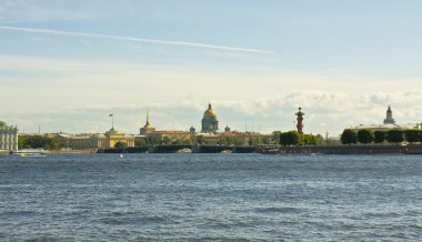 St. petersburg, quay görünümünden
