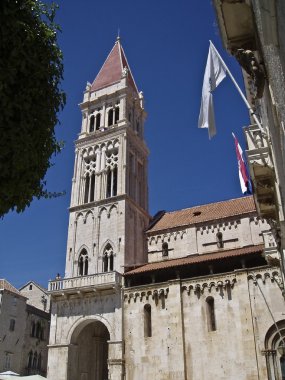 kasaba trogir, Hırvatistan, eski kule