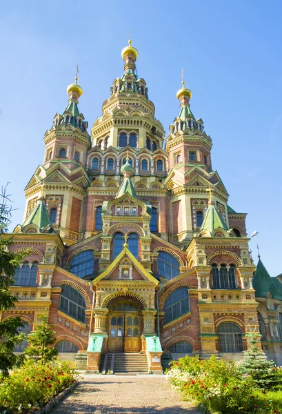 Cathedral of St. Peter and Pavel, Peterhof — Stock Photo, Image