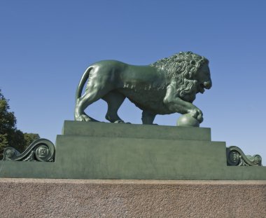 St. petersburg, aslan heykeli