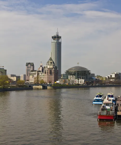 Moskva, obchodní centrum — Stock fotografie