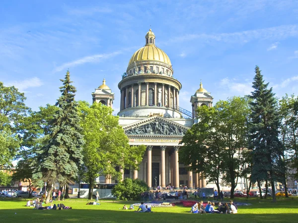 São Petersburgo, catedral de São Isaak (Isaakievskiy ) — Fotografia de Stock