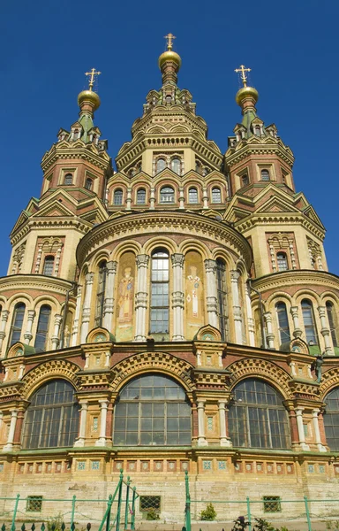 Peterhof, catedral de San Pedro y San Pablo — Foto de Stock