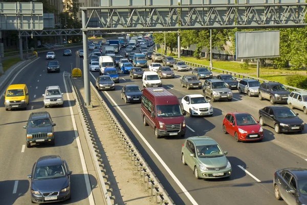 Cars on the road — Stock Photo, Image