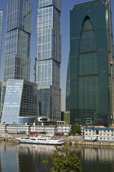 Moskwa, nowoczesne budynki — Zdjęcie stockowe