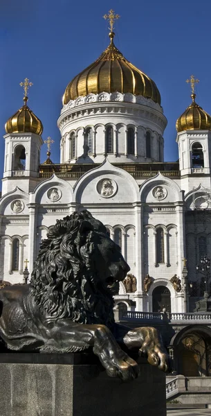 Moskva, katedralen i jesus Kristus — Stockfoto