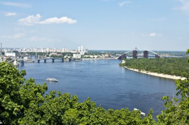 Kiev, Ukrayna, nehir dnepr