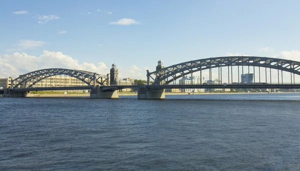 St. Petersburg, bridge on Neva — Stock Photo, Image