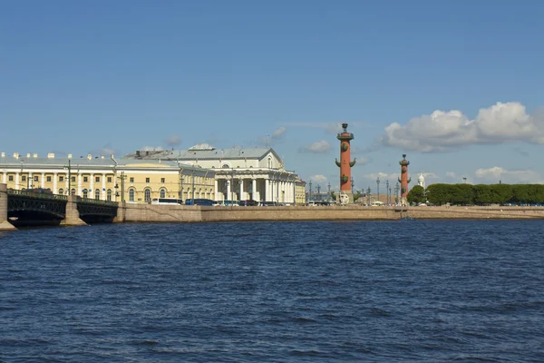 圣彼得斯堡，vasilyevskiy 岛 — 图库照片