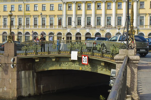 Санкт-Петербург, Театральный мост — стоковое фото
