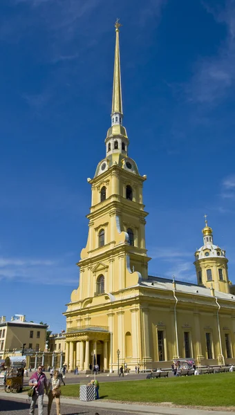 St. petersburg, katedralen st. peter och paul — Stockfoto
