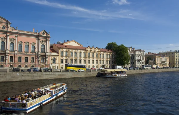 San Pietroburgo, fiume Fontanka — Foto Stock