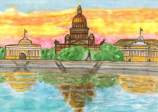 St. petersburg, boyama