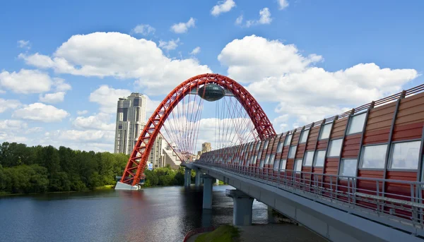 Moskou, pittoreske brug — Stockfoto