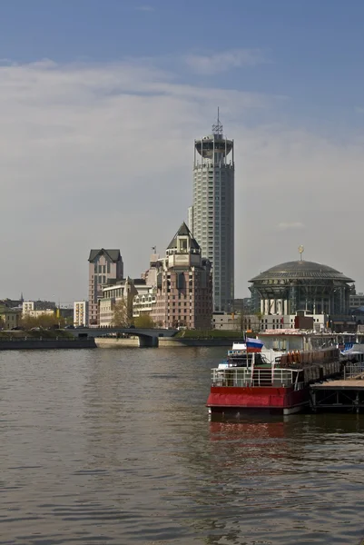 Moskva, obchodní centrum — Stock fotografie