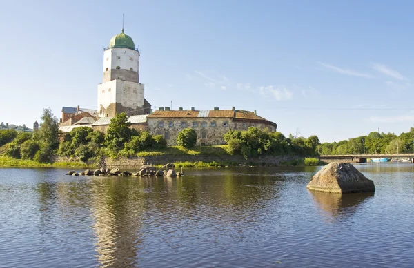 Замок в Выборге, Россия — стоковое фото