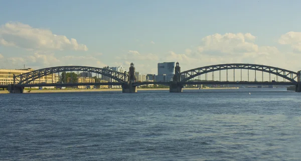 St. Petersburg, bridge of Peter the Great — Stock Photo, Image