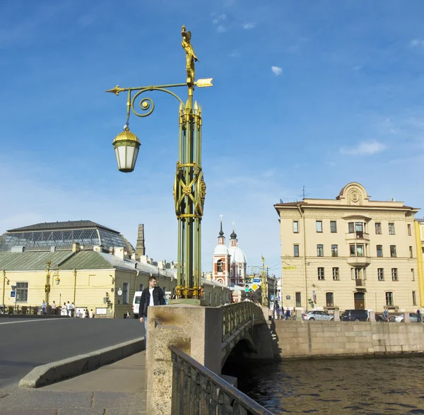 Санкт-Петербург, street lamp — стоковое фото
