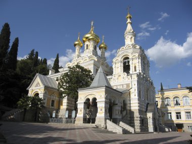 Katedral alexaner nevsky, yalta