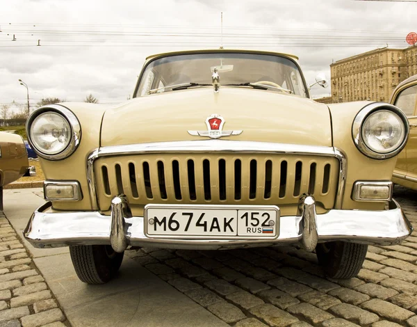 Rally of old cars, Moscow — Stok fotoğraf