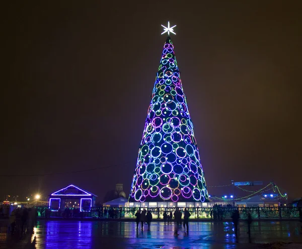 Árbol de Navidad, Moscú — Foto de Stock