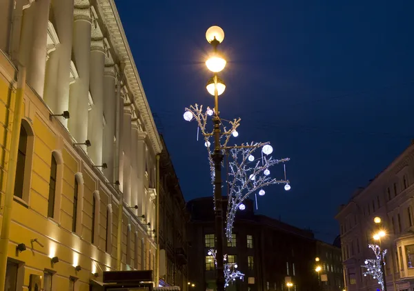 サンクトペテルブルクでのクリスマス — ストック写真