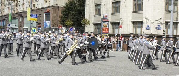 Orchestra of Finland on parade in Moscow — Stock Photo, Image