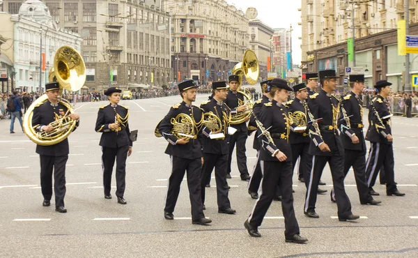 Francouzská orchestr na mezinárodním festivalu v Moskvě — Stock fotografie