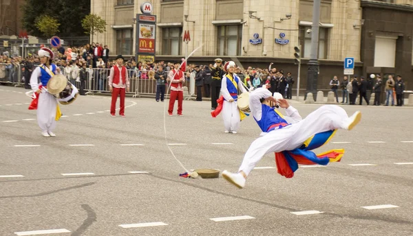 Orchestre de Corée du Sud sur le festival international à Moscou — Photo