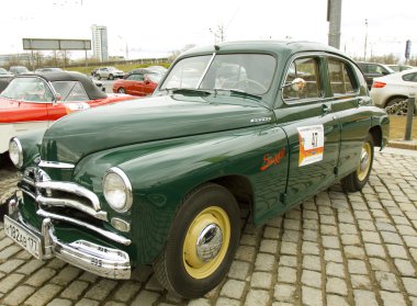 Retro araba Pobeda (zafer)