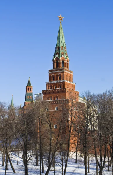 Москва, Кремлевская башня — стоковое фото