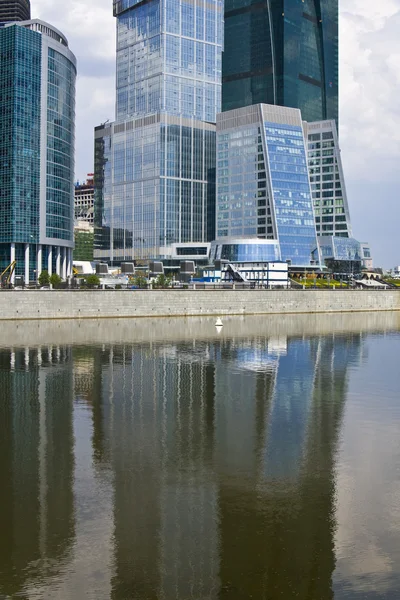 Moscow, modern buildings — Stock Photo, Image