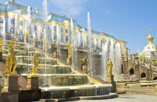 Peterhof, Rusia — Foto de Stock