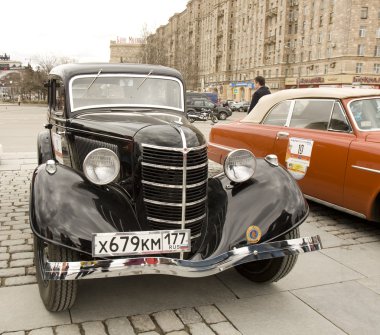 Rus retro araba Shipyard (gaz m1)