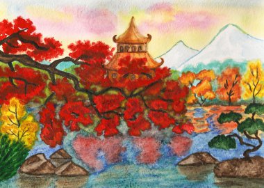 Sonbahar Boyama, Japonya