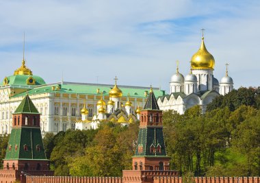Moskova, kremlin cathedrals