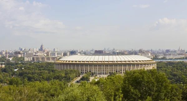 Moskou, stadion "Loezjniki" — Stockfoto