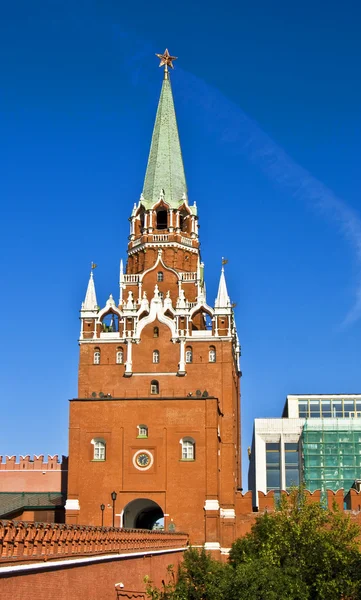 Moscou, torre do Kremlin — Fotografia de Stock