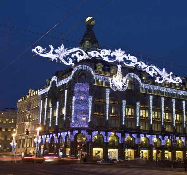 Christmas in St. Petersburg — Stock Photo, Image