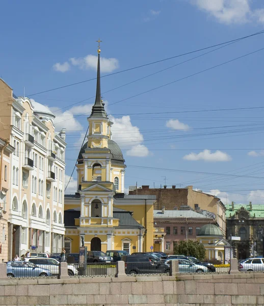 San Pietroburgo, chiesa di Anna Profetessa e San Simenon — Foto Stock