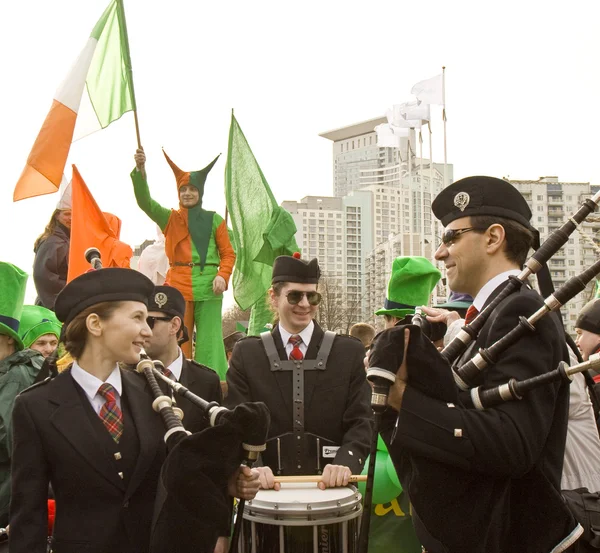 St. Patrick day in Moscow — Stock Photo, Image